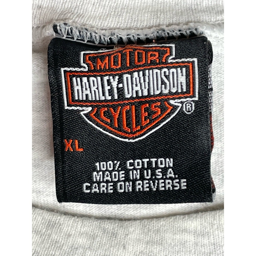 Harley Davidson Michigan Rendezvous 2007 Gray Sleeveless Men's Size XL USA Made - Picture 3 of 8